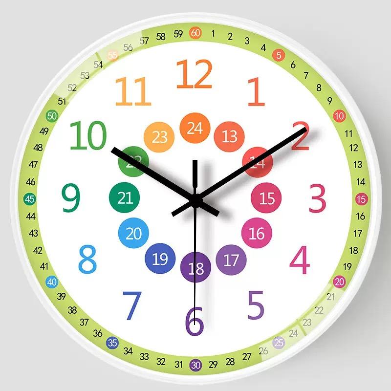 Wall Clock 8 Inch Silent Non-Ticking Wall Clocks Battery Operated Decorative for Home Kitchen Office Bedroom Bathroom Niditon