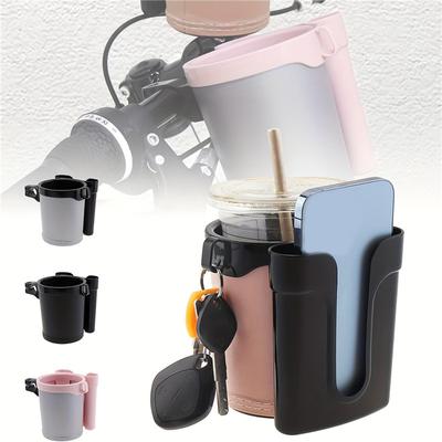Multifunctional 2-in-1 Water Cup Holder Mobile Phone Holder Multi Function Holder Bicycle Stroller Holder Water Cup Holder