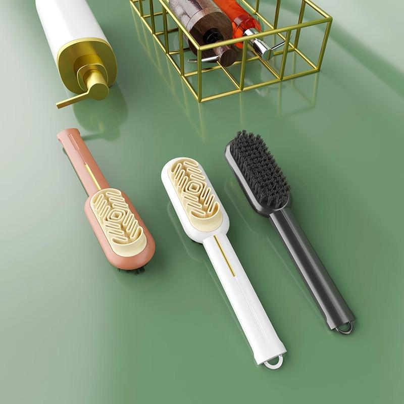 Double-Sided Suede Shoe Brush & Rubber Eraser - Quickly Removes Stains, Soft Bristles Protect Shoes.