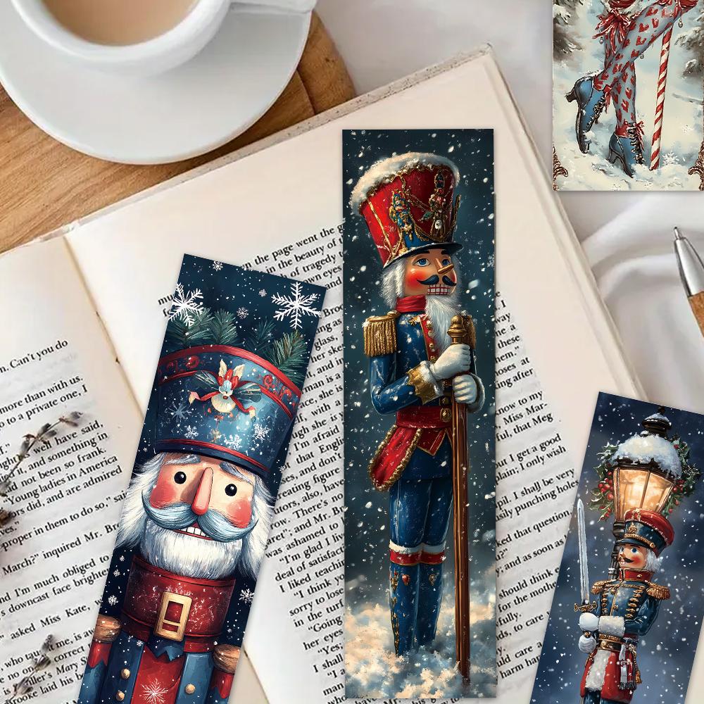 32pcs, Walnut Bookmarks, Back To School Season, Christmas, Halloween, Teacher's Day, Suitable for Readers and Birthday Gifts.