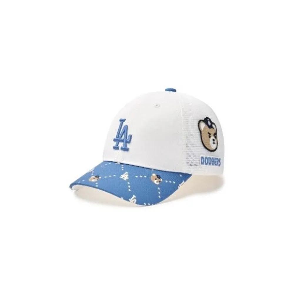 [MLB] Cap NQK 7ACPC0153-07BLP Monobear Mesh Trucker LA Dodgers F2