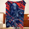 Movie P-Predator Throw Flannel Throw Blanket, Lightweight Cozy, Durable Washable cute Cool