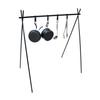 Folding Hanging Rack Travel Camping Shelf Triangle Rack Assembly Storage Picnic Rack