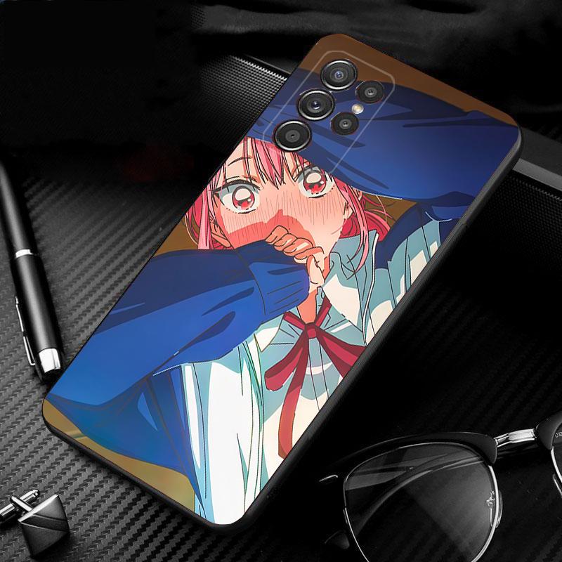 Phone Case For Samsung Galaxy S26 S25 S24 S23 S22 S21 Ultra S24 S23 S22 S21 S25 Plus S24 FE Blue Box Chinatsu Taiki Hina Chono