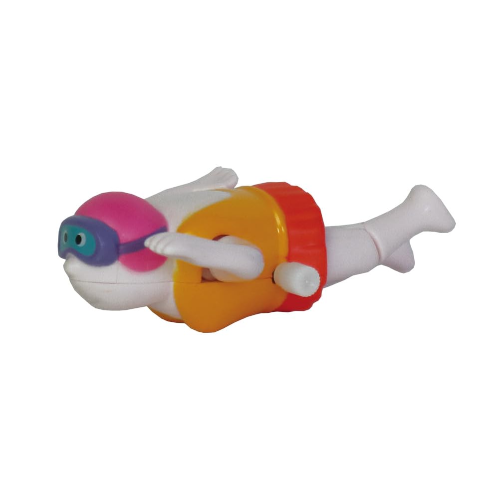 SUISUI SWIMMER Toy for and Swimming Wind-up Pool, Bath, (JESSE) #25341