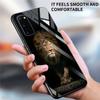 Tempered Glass Case For Samsung Galaxy S22 S20 S21 FE S10 S9 S8 Plus Ultra S10Lite Wolf Dog Cat Bird Lion Tiger Animal Shell