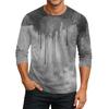 Men's Round Neck Plunger Sleeve T-Shirt Top