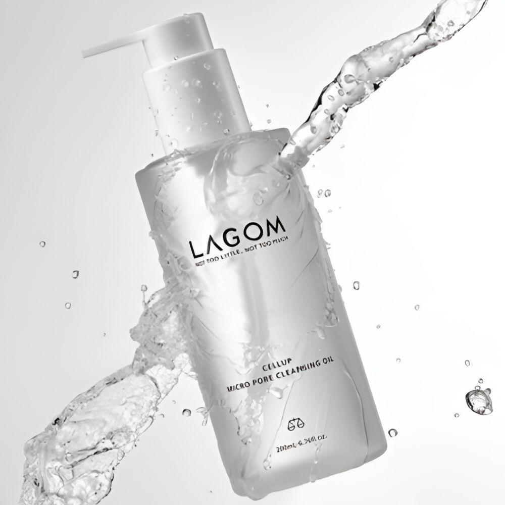 Lagom Cellup Micro Pore Cleansing Oil Deep Pore Makeup Remover Facial Cleanser 200ml