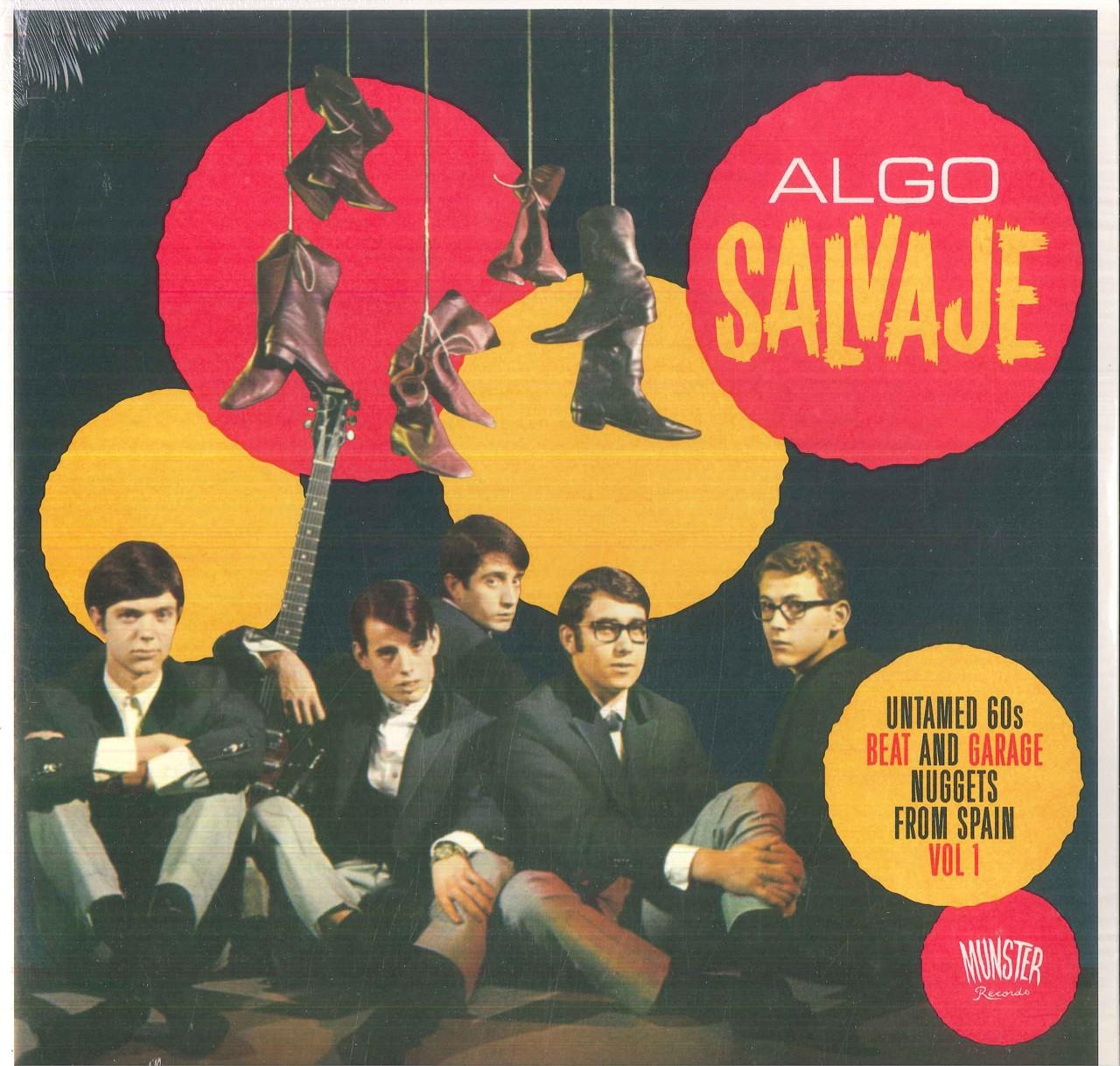 

LP Record VARIOUS Algo Salvaje Untamed 60s Beat And MR314 MUNSTER 2014 Spain Rock