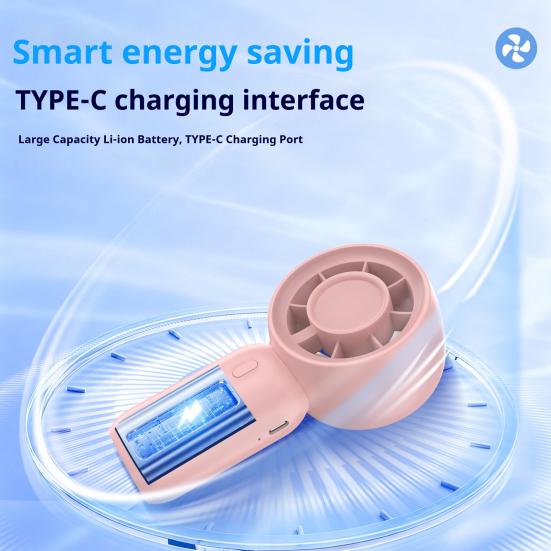 Pocket Handheld Fan with USB Charging Portable Mini Fan for Students Outdoor Lightweight Lightweight Travel Fan Summer Essential