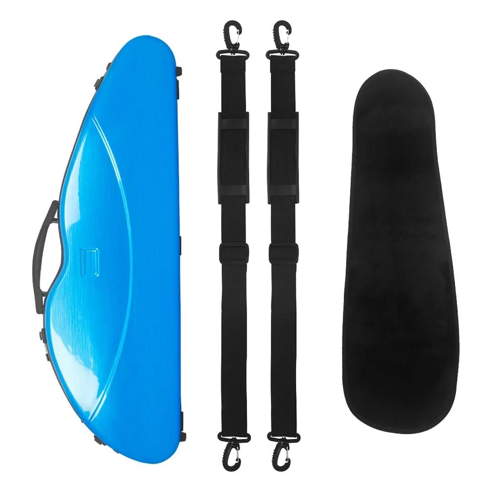 M MBAT 4/4 Violin Case Carbon Fiber Violin Case Wear-resistant Compression-resistant Double Shoulder Strap Hygrometer Parts