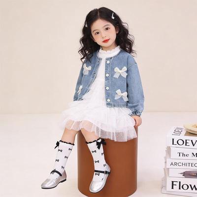 Toddler Girls' Stylish Denim Jacket 2026 - Spring/Autumn Collection
