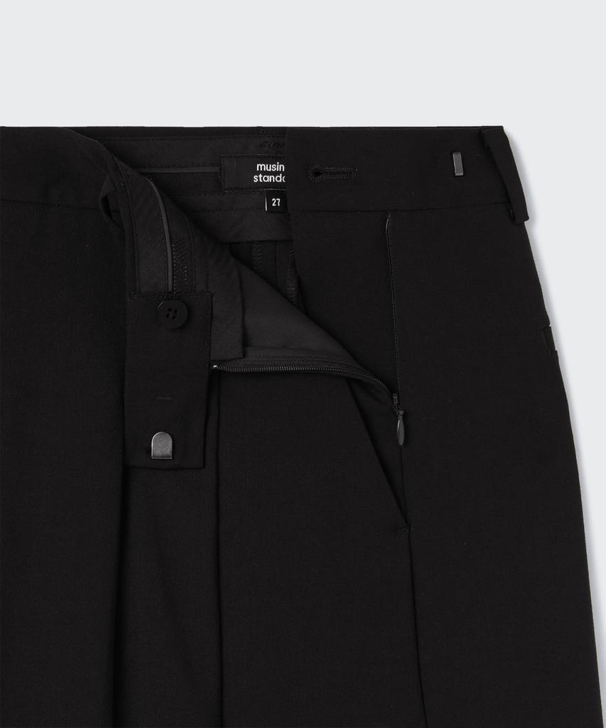 MUSINSA STANDARD WOMAN Women'S Lightweight Skirt Slacks [Black]