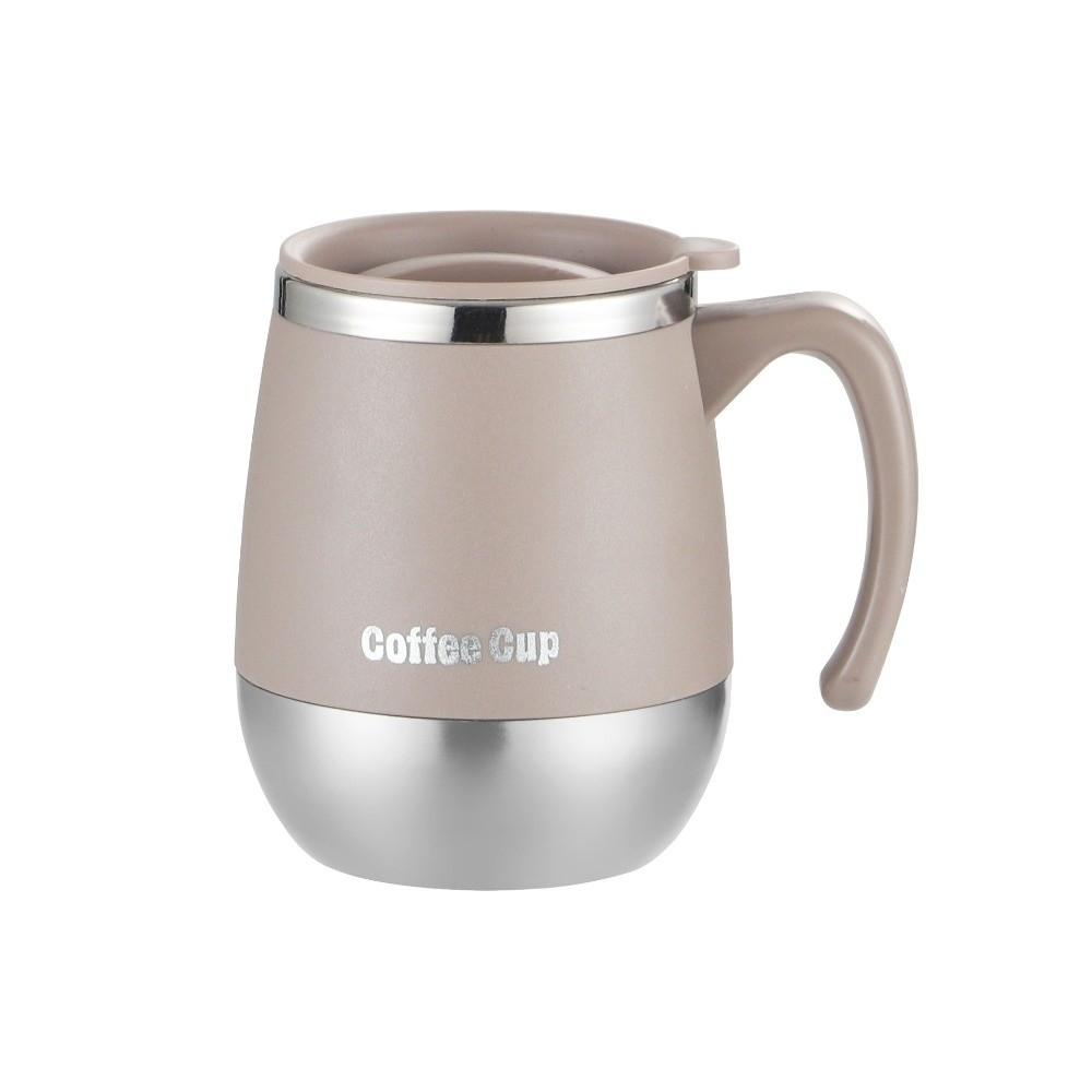 Double-Wall Vacuum Thermal Cup 500ML Sealed Water Cup Portable Insulated Coffee Mug  Home Use