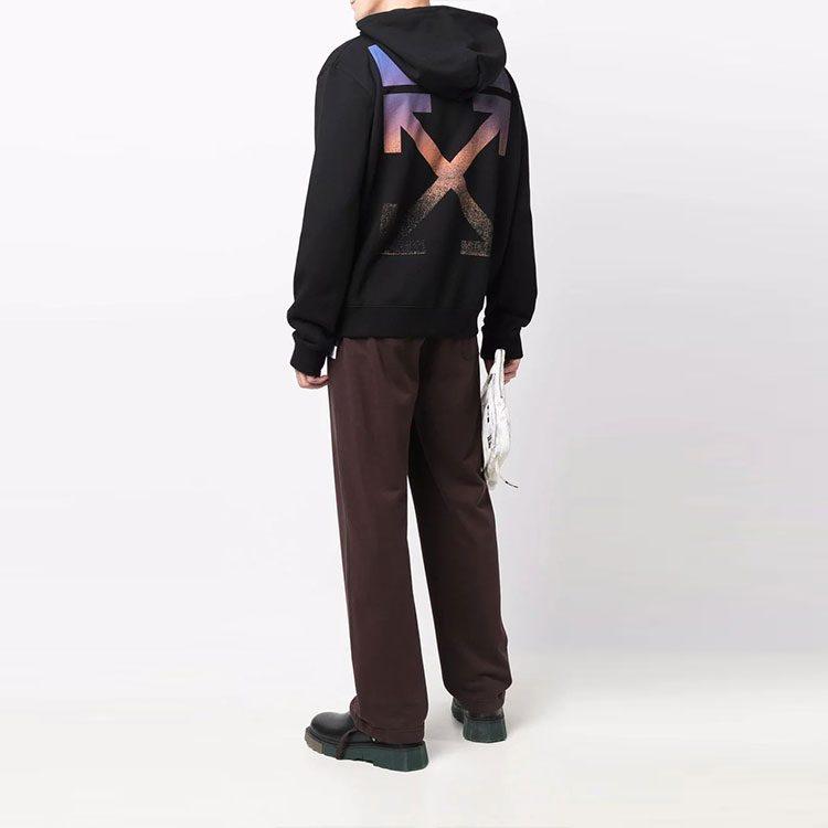OFF WHITE Gradient Arrows Hoodie OMBE001F21FLE0041084
