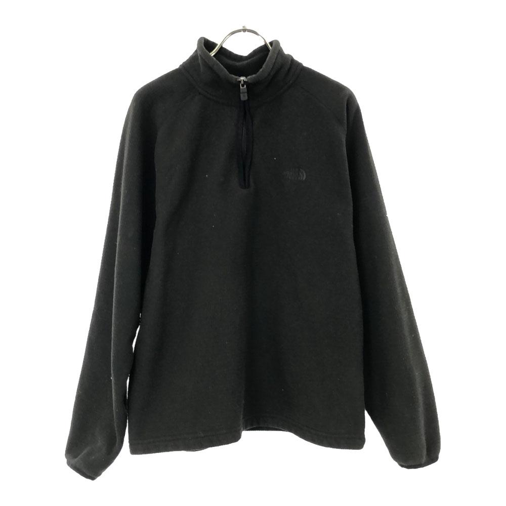 The North Face Logo Embroidery Half Zip Fleece Jacket Men's Used