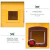 Pet Kennel House Made of Fir Wood 70 x 51.5 x 60cm