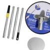 Pole Sander for Drywall Handheld with Extension Pole Labor Saving with Light