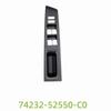 Car Front Window Switch Control Panel Cover For Toyota Yaris 2012-2014 Car Accessorie