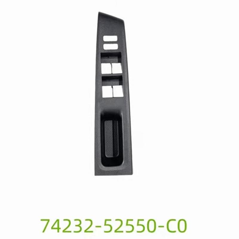 Car Front Window Switch Control Panel Cover For Toyota Yaris 2012-2014 Car Accessorie