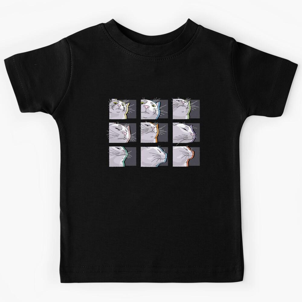 Cat Vibing Meme / CatJAM / Cat Vibing to Music Kids T-Shirt 170