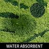 Two Leaf Super Soft  Microfiber  Bath Mat Super Absorbent Anti-Skid Door Mats for Home/Bathroom Mat/Bedroom/Kitchen/Floor Mat (Green) Pack of 1