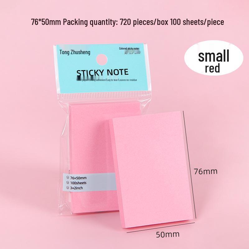 Creative N Times Colorful Tearable Sticky Notes with Strong Adhesion for Students