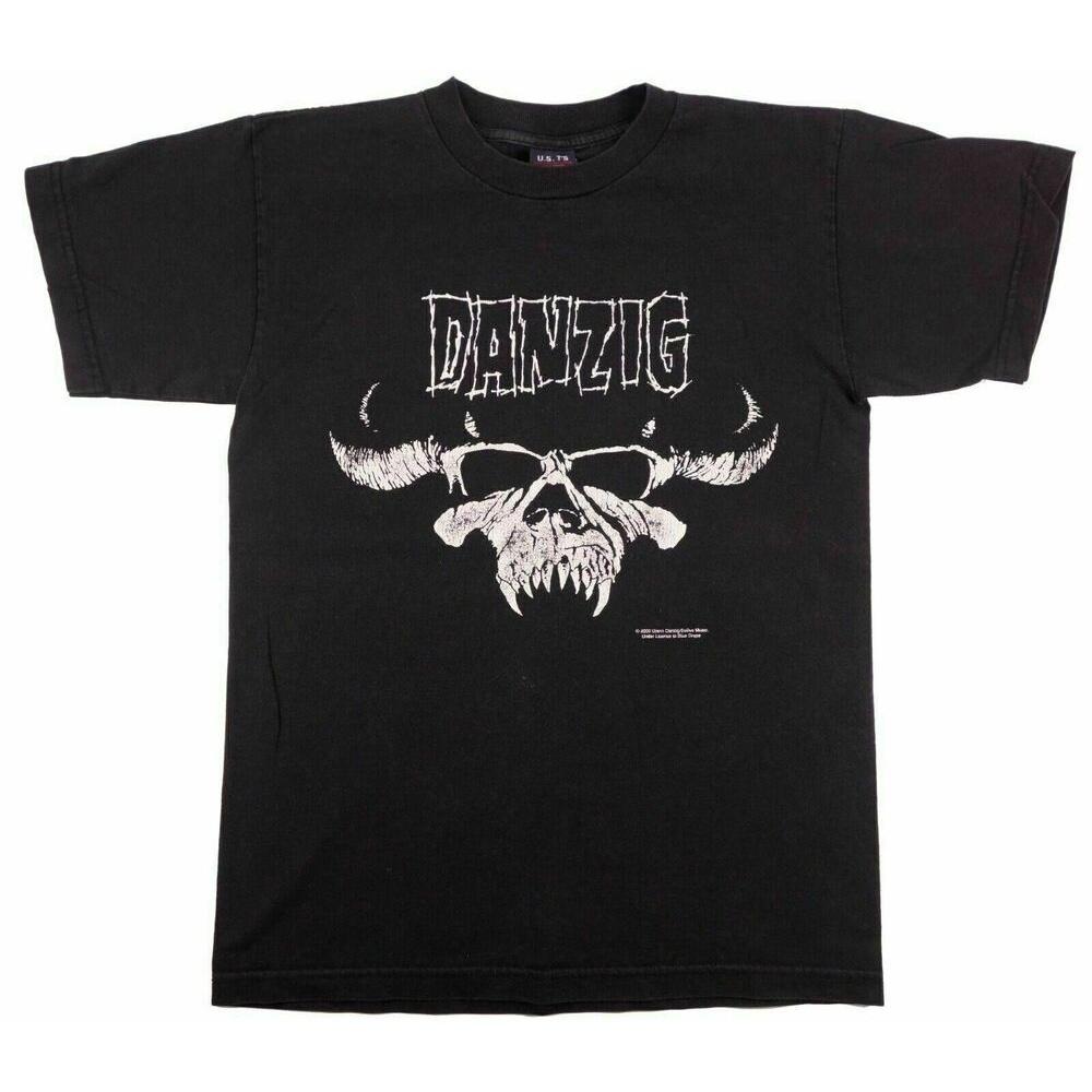

Винтажная футболка унисекс с логотипом Danzig Hard Rock Evilive 2000 Lucifuge Samhain S чёрный