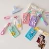 Star Pendant Photos Protective Cover Sliding Cover ID Card Storage Cute Students Card Holder