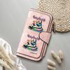 Cute Rhino Printed Long Wallet Fashion Casual Portable Large Capacity Card Holder Daily Use Purse