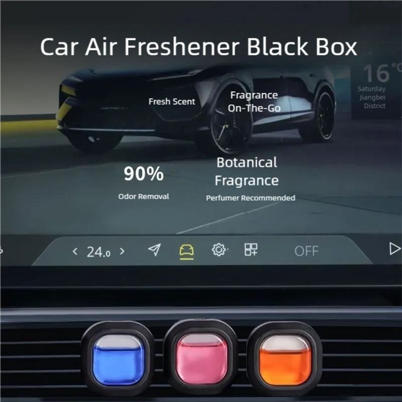 Car Vent Clip Mount Air Freshener for Long Lasting Freshness and Odor Elimination Using Liquid Essential Oil
