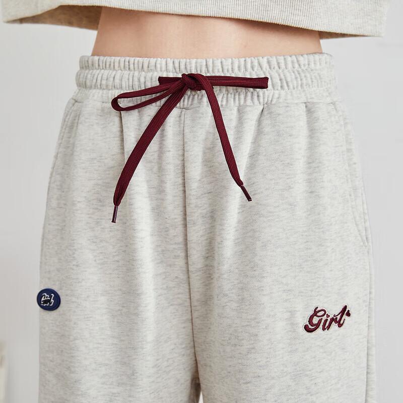 TonLion Women's Colorblock Drawstring Cuffed Casual Pants