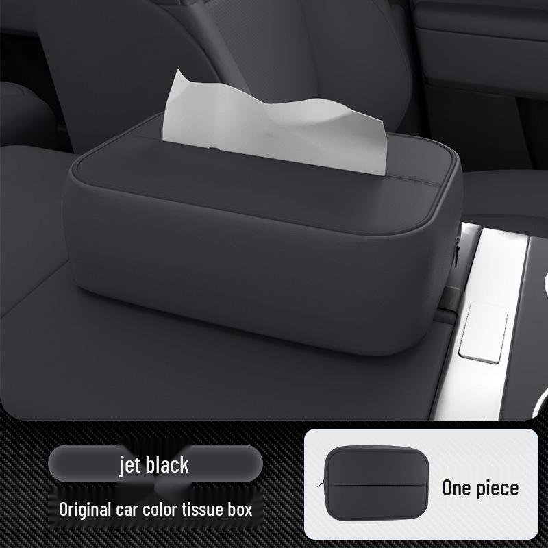 Q07 Tissue Box Holder: New Model Car Armrest Hanging & Seat Back Interior Bag Standard