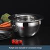 ZISIZ Stainless Steel Mixing Bowl