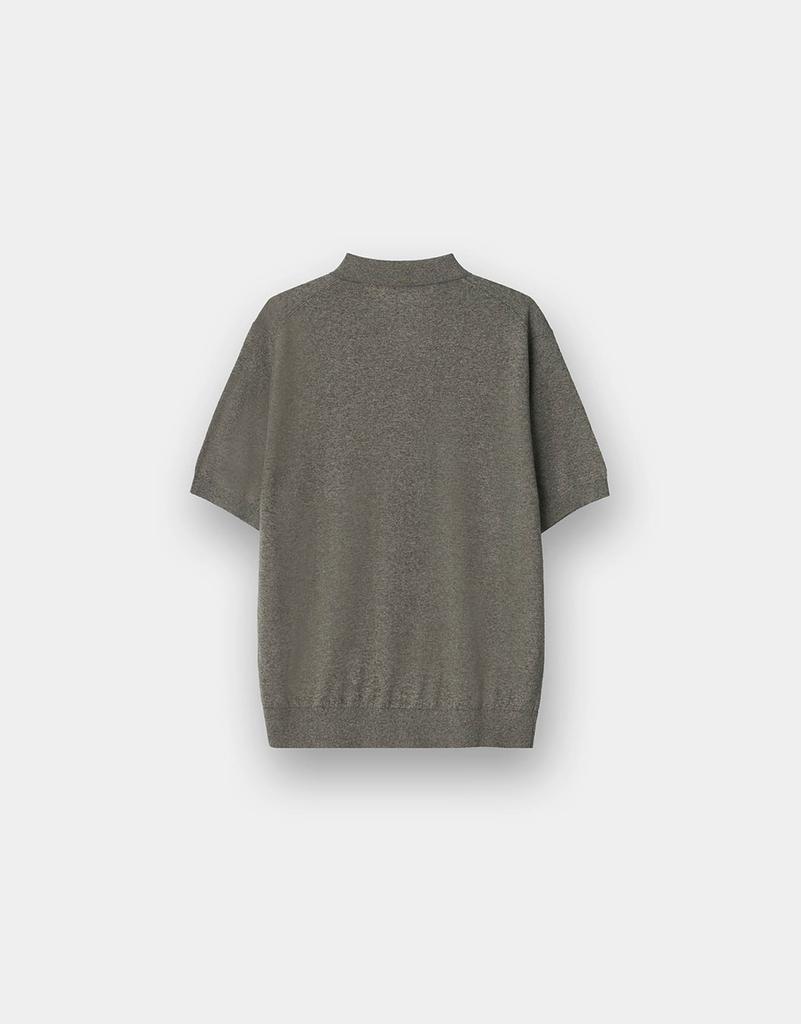 CONCEPTS1ONE Linen Polo Short Sleeve Knit Sweater 10056523/056523 [3Color]