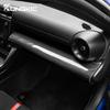 Real Hard Carbon Fiber Sticker For Subaru BRZ Toyota GR86 2021 2022 2023 2024 2025 LHD Car Glove Box Panel Interior Accessories