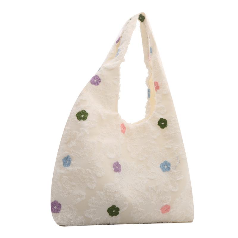 Personalized Fur Large Capacity Bucket Bag for Women In Summer New Printed Underarm Bag Fashionable Commuter Shoulder Bag