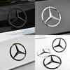 C200 E200 Ny 2025 For Mercedes Benz Mercedes Logo Merker Deksel Dekal 3D ABS Bil Bakre Bagasjerom Emblem Klistremerke For Mercedes Benz W17