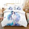 3D Print Anime After The Rain Bedding Set 3D Printed Suitable for Bedroom Duvet Cover Set With Pillowcases Kids Home Textile