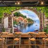 3d Photo Wall Papers Stereo Arch City Building Murals Living Room Bedroom Restaurant Background Wallpaper Home Decor