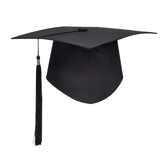 Unisex matná maturitní čepice pro dospělé s šerpou Gratulace Maturitní saténová šerpa Sada pro ceremonii Střední škola Vysoká škola Maturitní párty Potřeby