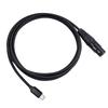 Microphone Audio Cable High Sound Qualit Low Noise Male To Female Mic Adapter Cord Connecting Line 2m/3m
