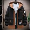 Jackets Men's Spring and Autumn Men's Youth Hooded Jackets Trendy Loose Casual Workwear Jackets