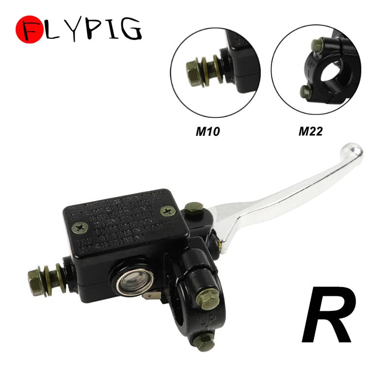 7/8" 22mm Motorrad Hauptbremszylinder Hebel für Honda TRX 250 300 400 450 XR 250 350 400 500 Rebel CMX250 CA250 CR80