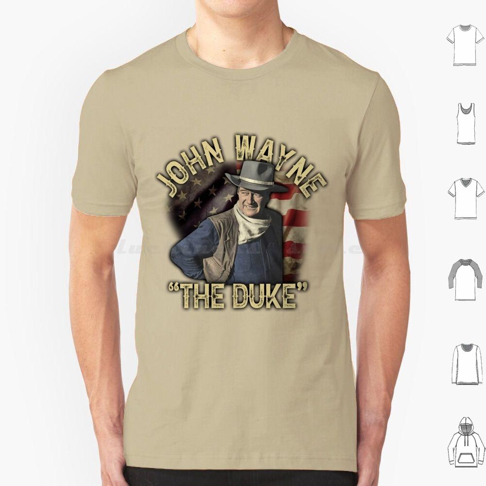 John Wayne The T Shirt Cotton Men Women DIY Print John Wayne Absinthe Joanne Cinema Fotografia Magliette The John Wayne Bravo