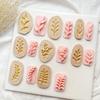 8pcs Soft Clay High Precision Molds for Handmade Gifts, Hairpins, Accessories,Pendants,DIY Creative Decorative Earrings.