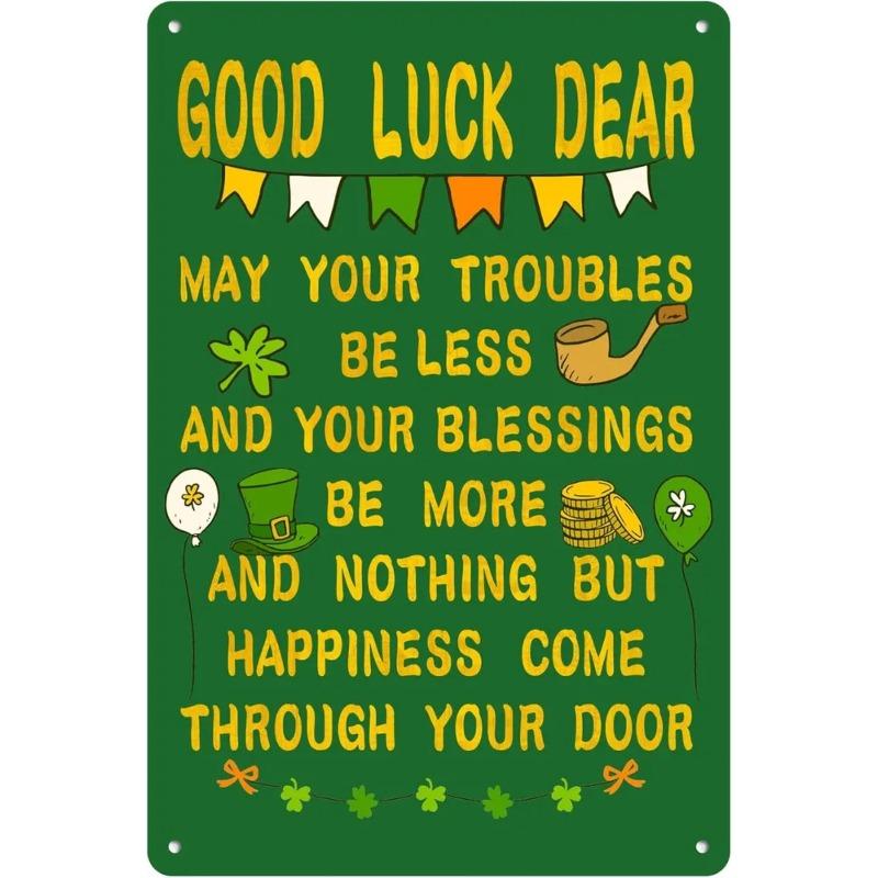 Beware of Dog Warning Metal Sign 20x30cm, No Entry Caution Plaque