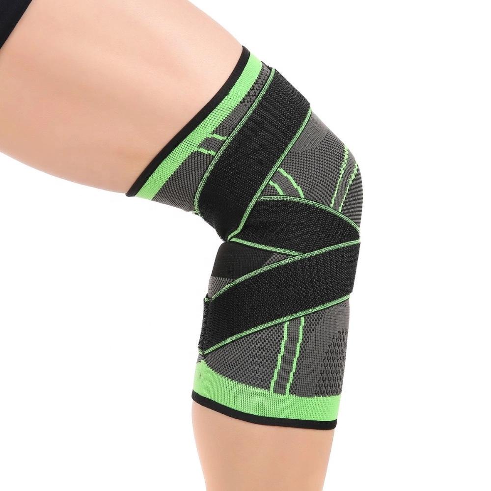 Comfort Anti Slip Compression Knitting Knee Brace Support Sleeve for Pain Relief Products, Sports, Running-1pcs