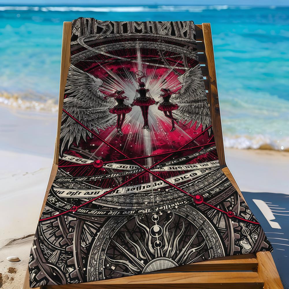 J-Pop Band B-Babymetal-S Towel Sports Quick Dry Travel Camping Gear Sandproof Soft Light Large Beach Towel