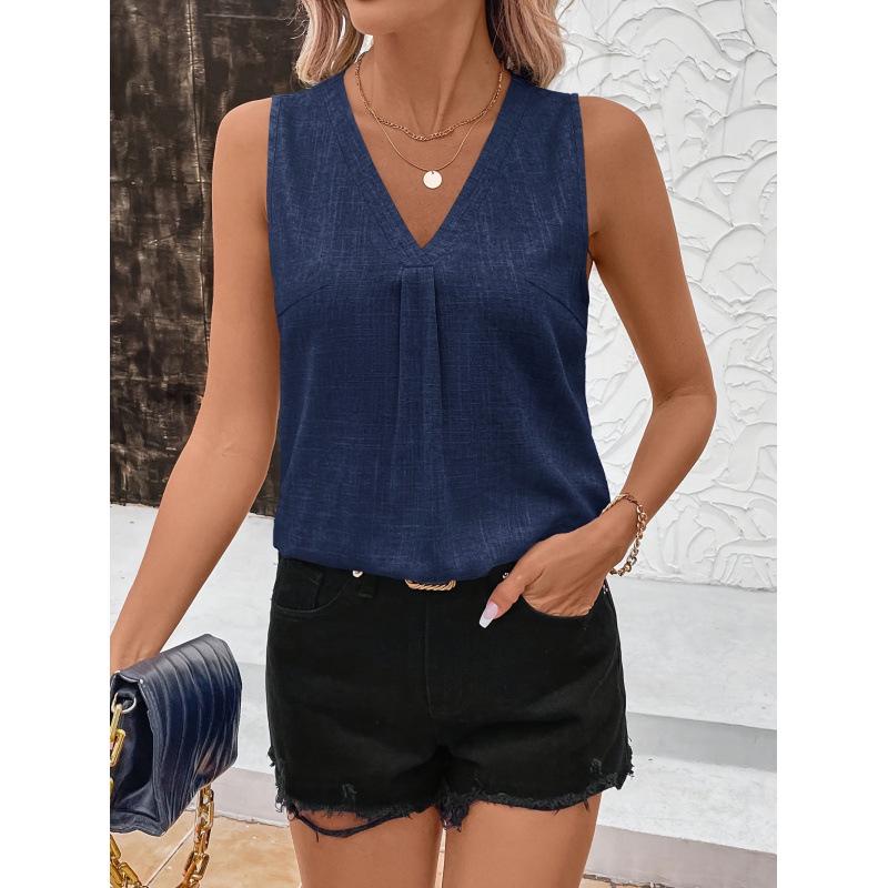 Leopard Print Off-Shoulder Sleeveless V-Neck Tank Top (2025)